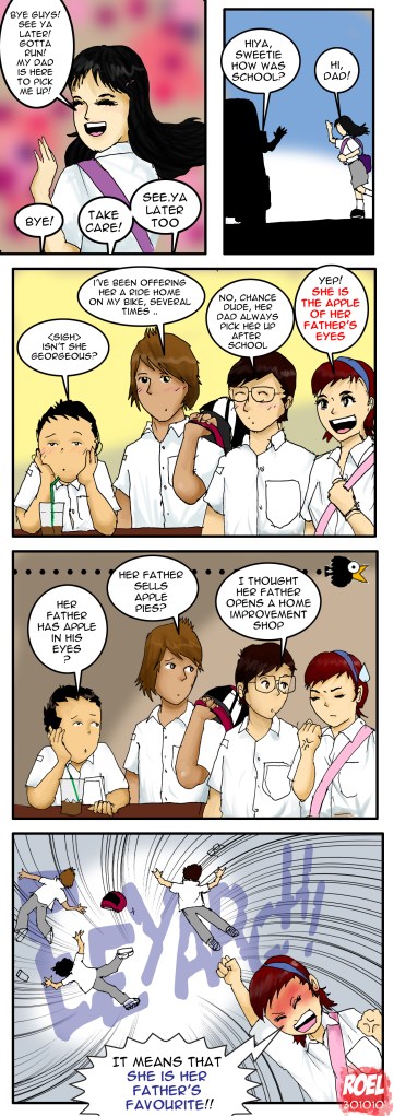 The Apple of Somebody's Eyes Comic